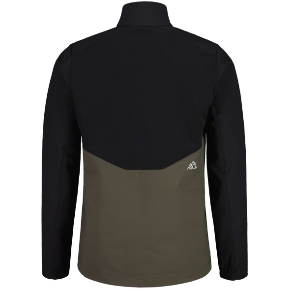 Maloja AlpelM. Nordic Hybrid Softshell Jacket Men - deep black multi 8862