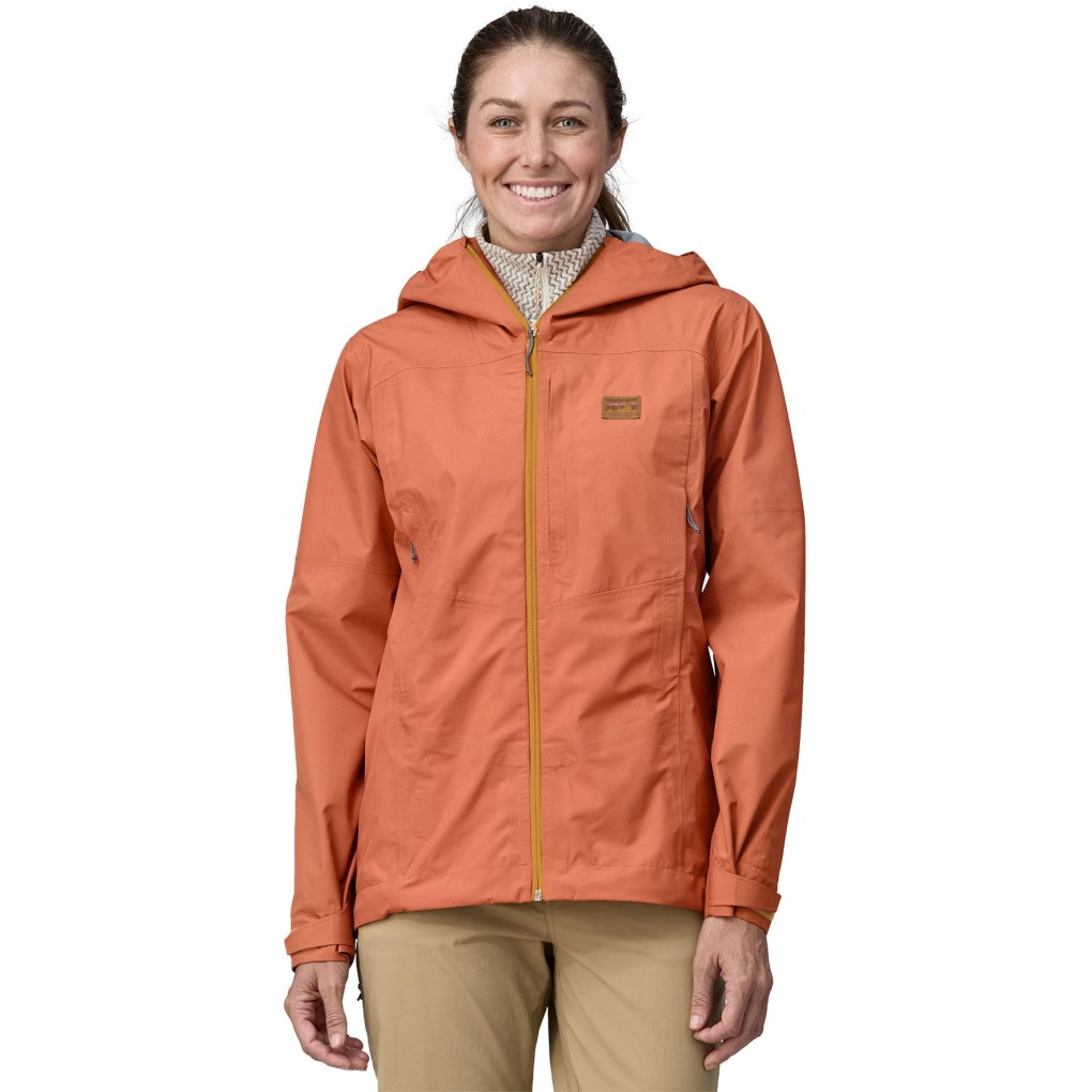 Patagonia Boulder Fork Rain Jacket Women - Rock Melon