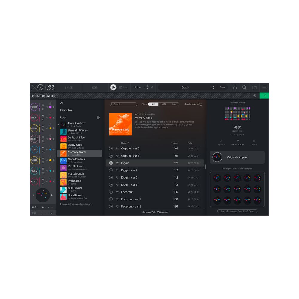 XLN Audio XOpak: Memory Card – Thomann Ireland