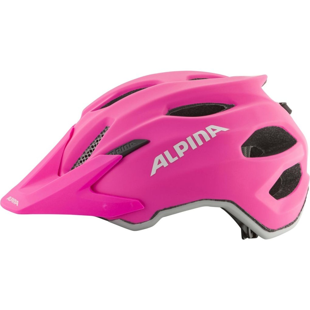 Alpina Carapax JR. Kids Helmet - shocking-pink matt
