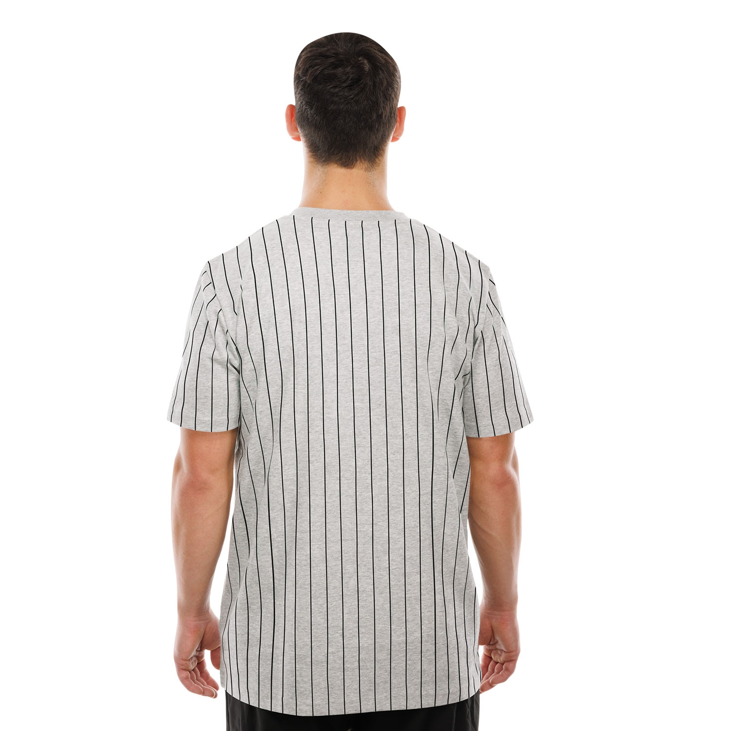 Pittsburgh Steelers Retro Stripe NFL T-Shirt Gray