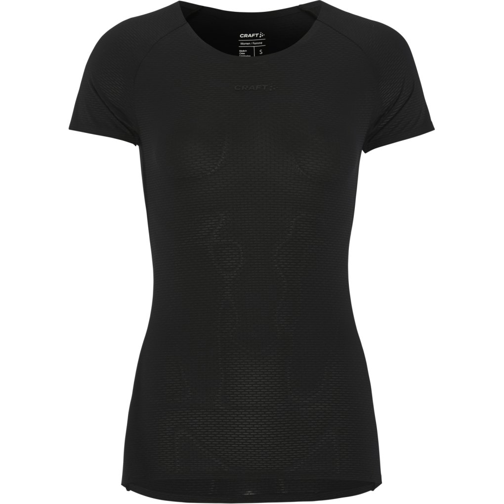 CRAFT Pro Dry Nanoweight Baselayer Shirt Women - Black/Black