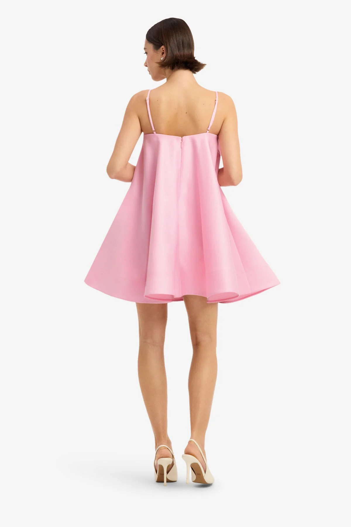 Chelsea Bow Mini Dress - Pink