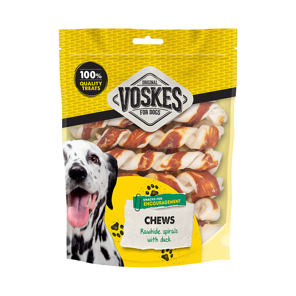 Voskes Rawhide Spirals - Beef & chicken - 20 pieces