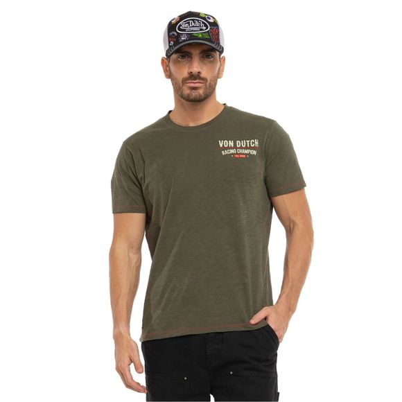 Von Dutch CHAMPION short-sleeved T-shirt - GreenRef: VDH0497