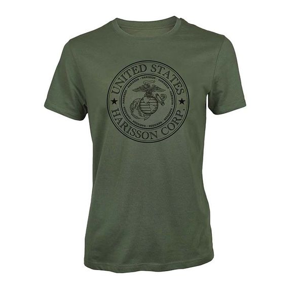 Harisson CORP Short Sleeve T-Shirt – GreenRef: HN0123