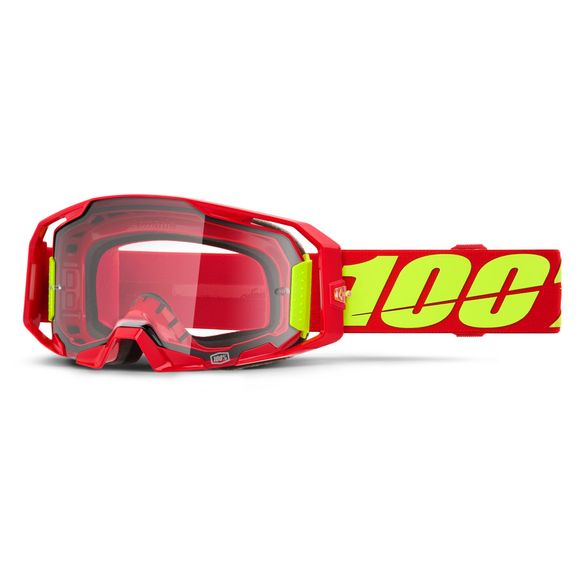 Masque cross 100% ARMATIC - Ecran Clair 2025 - RougeRef : CE1487 / 50059-00005