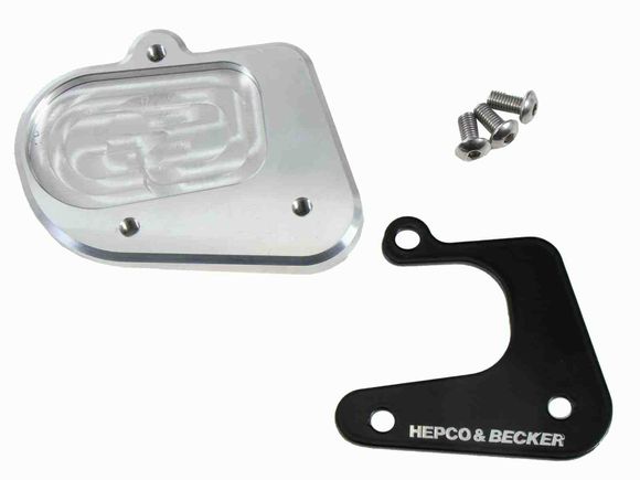 Hepco & Becker side stand extension - black/silverBMW 800 F 800 GS ABS - 2024 - 2025Ref: Hbe00039A / 42116537 00 91
