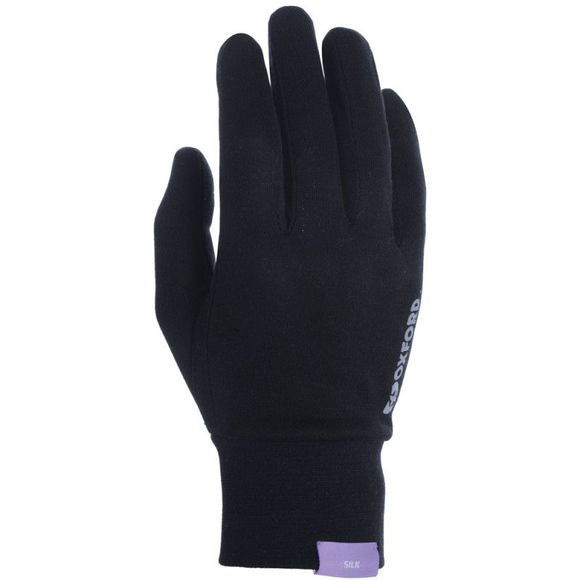 Deluxe silk oxford gloves - blackRef : OD0367