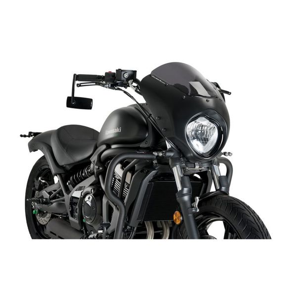 Puig DARK NIGHT Fork Top Cap Matte Black - GrayRef: CUP0012