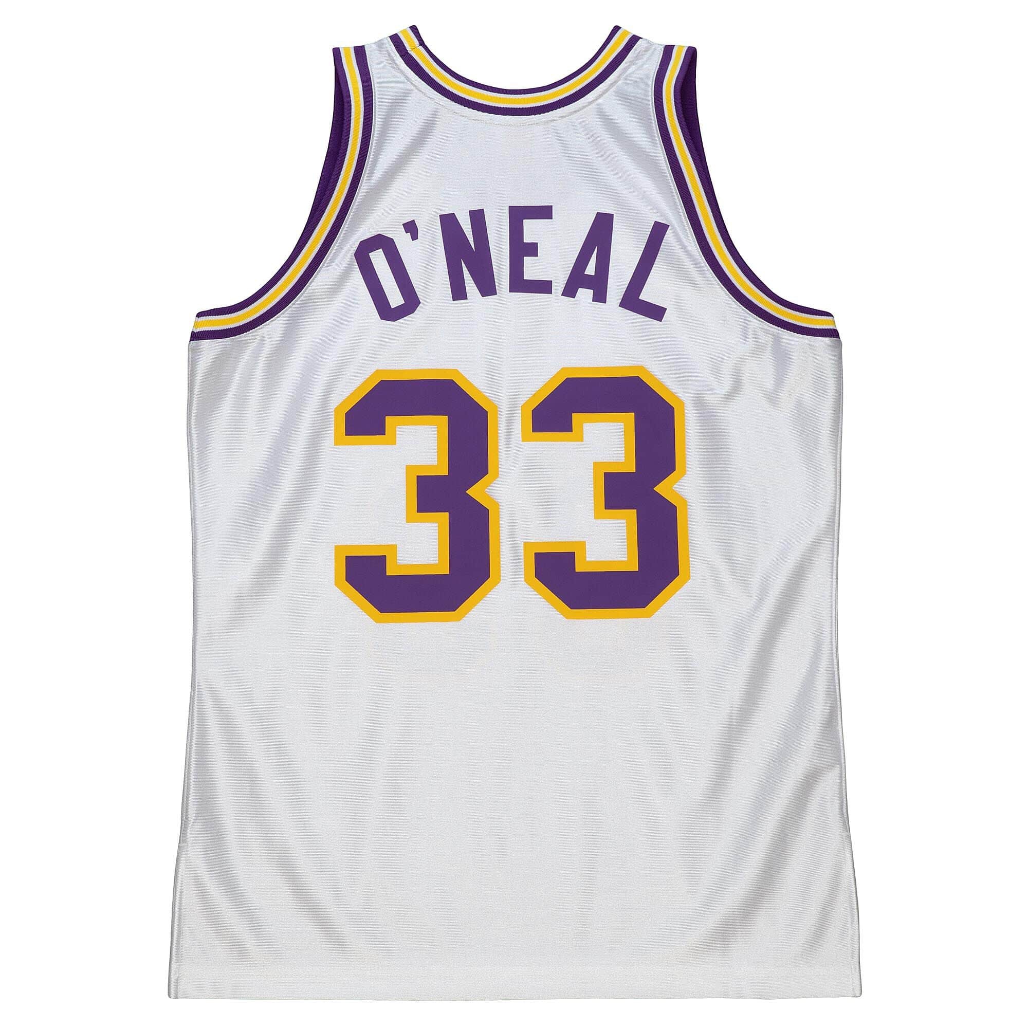 Shaquille O'Neal #33 LSU Tigers 1990-91 Mitchell & Ness Authentic NCAA Jersey White