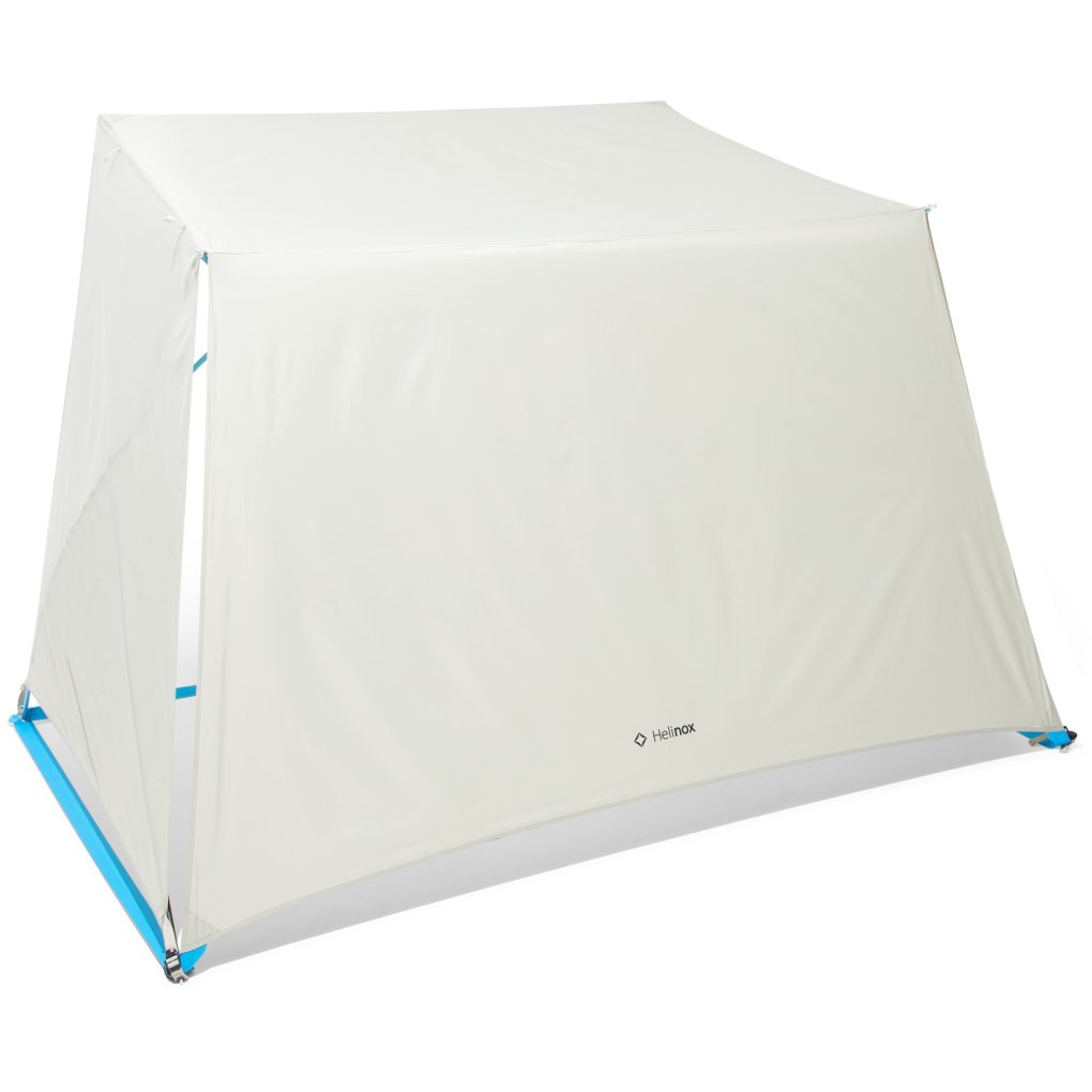 Helinox Royal Box Shade - Beach Tent - Sand / Cyan Blue