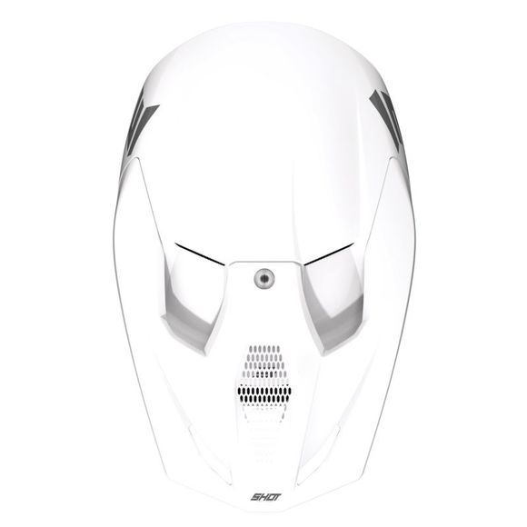 Casque cross Shot FURIOUS - SOLID - GLOSSY 2023 - BlancRef : SO2410
