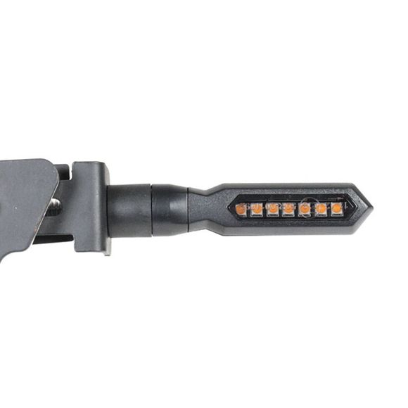 Chaft LIGHTER LED SEQUENTIAL 2.0 indicator (Pair) Universal - BlackRef: ch0632 / in1126