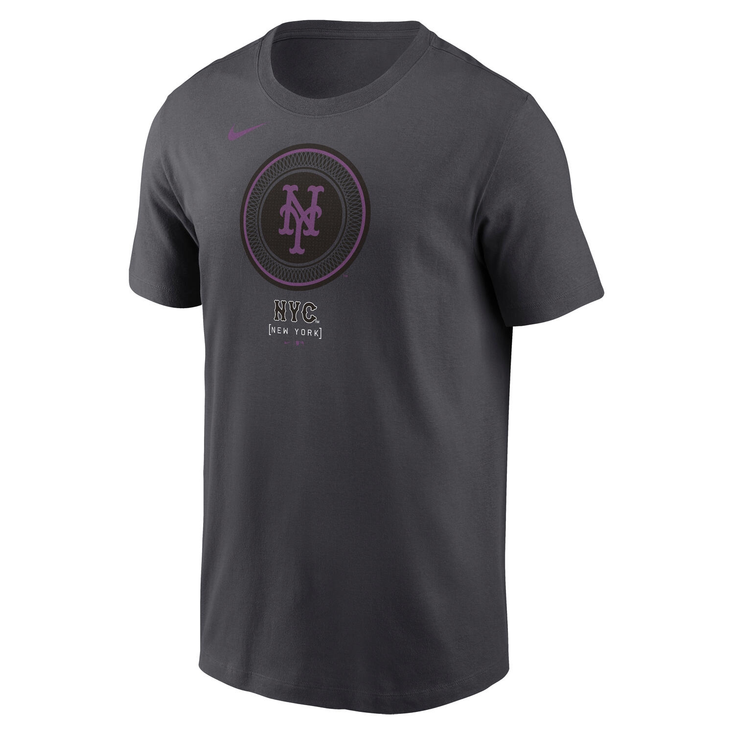 New York Mets City Connect Nike MLB T-Shirt Anthracite