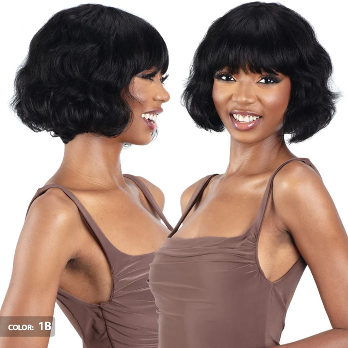 Shake N Go Golden 100% Human Hair Full Wig - SORELLE