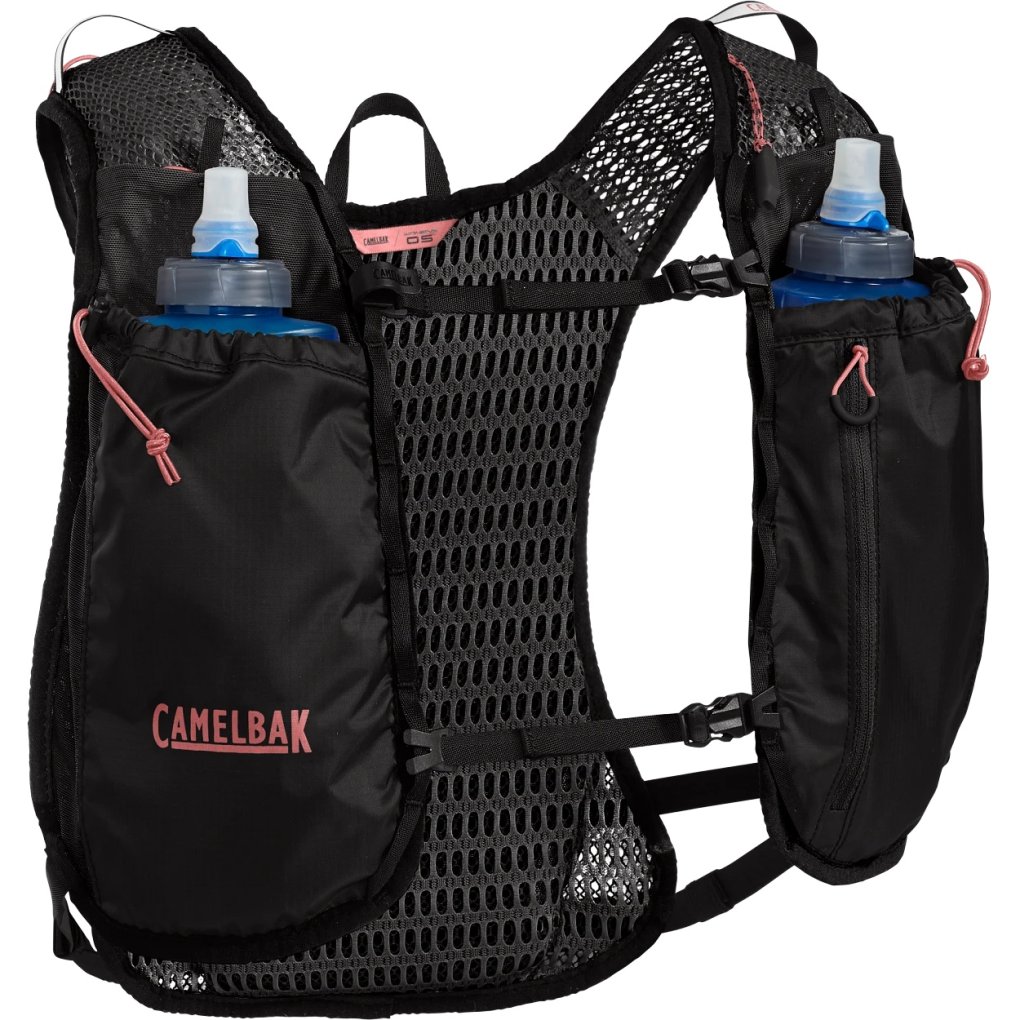 CamelBak Trail Run 7L Vest Women + 2 x 500ml Quick Stow™ Flasks - black