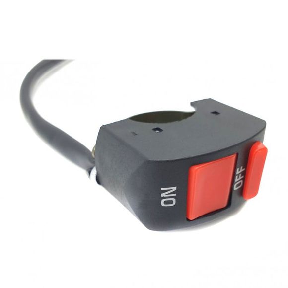 Commodo électrique Brazoline Marche/Arrêt Universel - NoirRef : 5057B