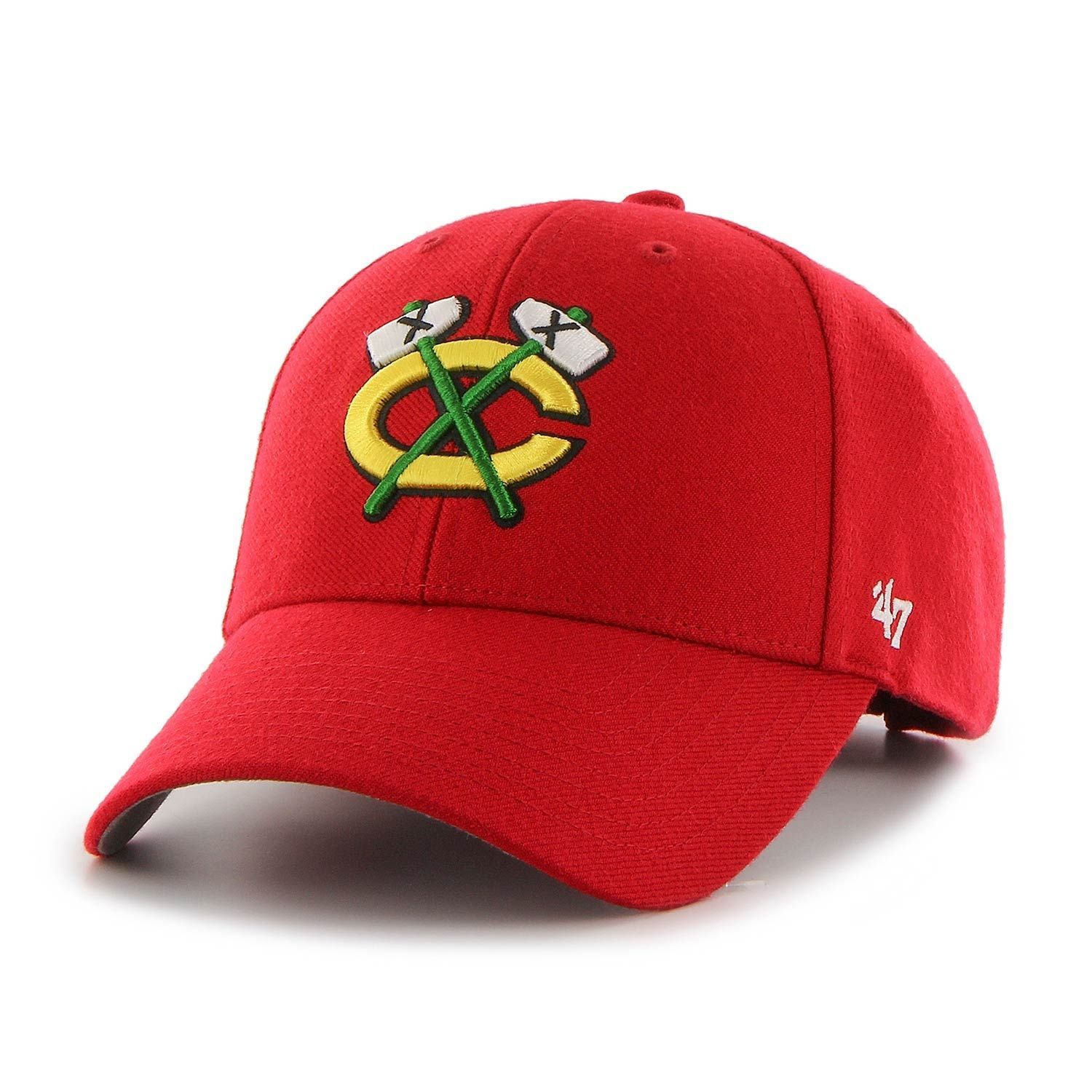 Chicago Blackhawks MVP Adjustable NHL Cap Alternate Red
