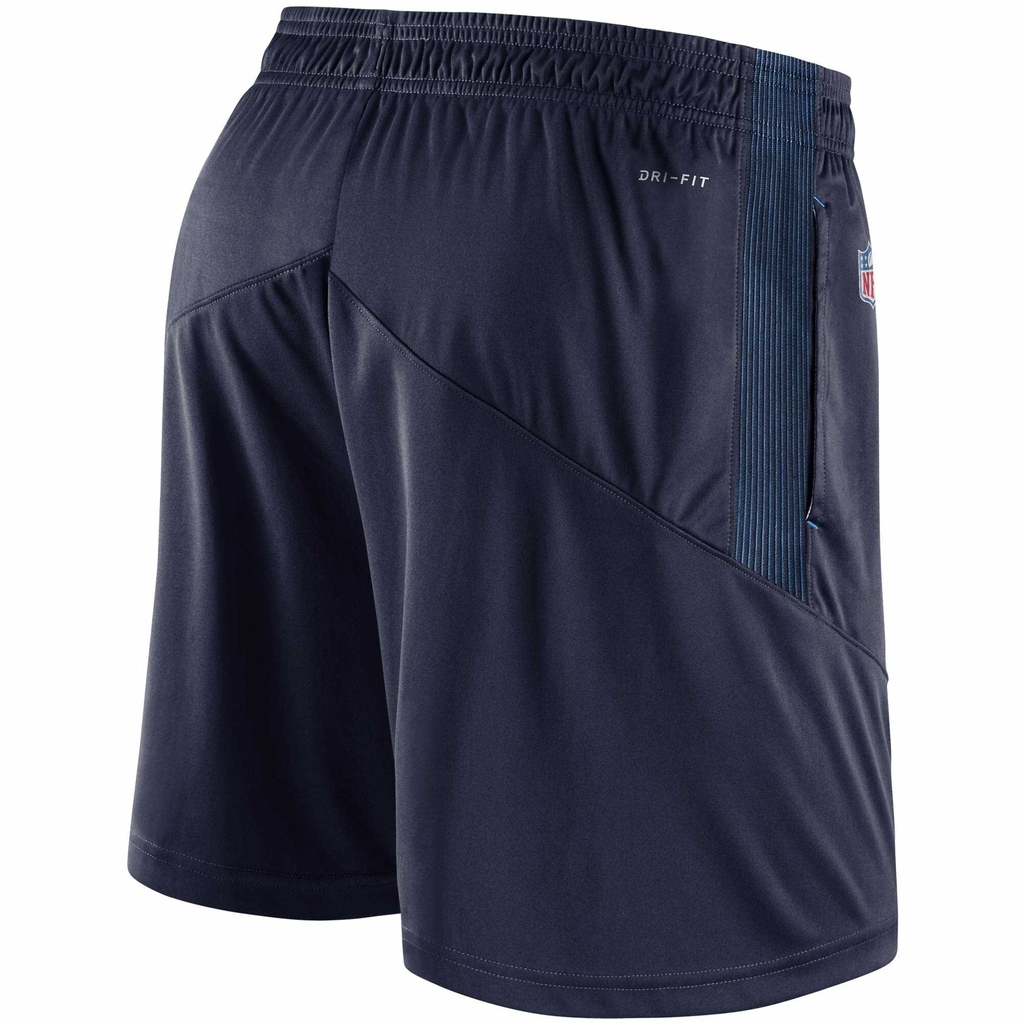 Tennessee Titans 2021 NFL On-Field Sideline Nike Shorts Navy