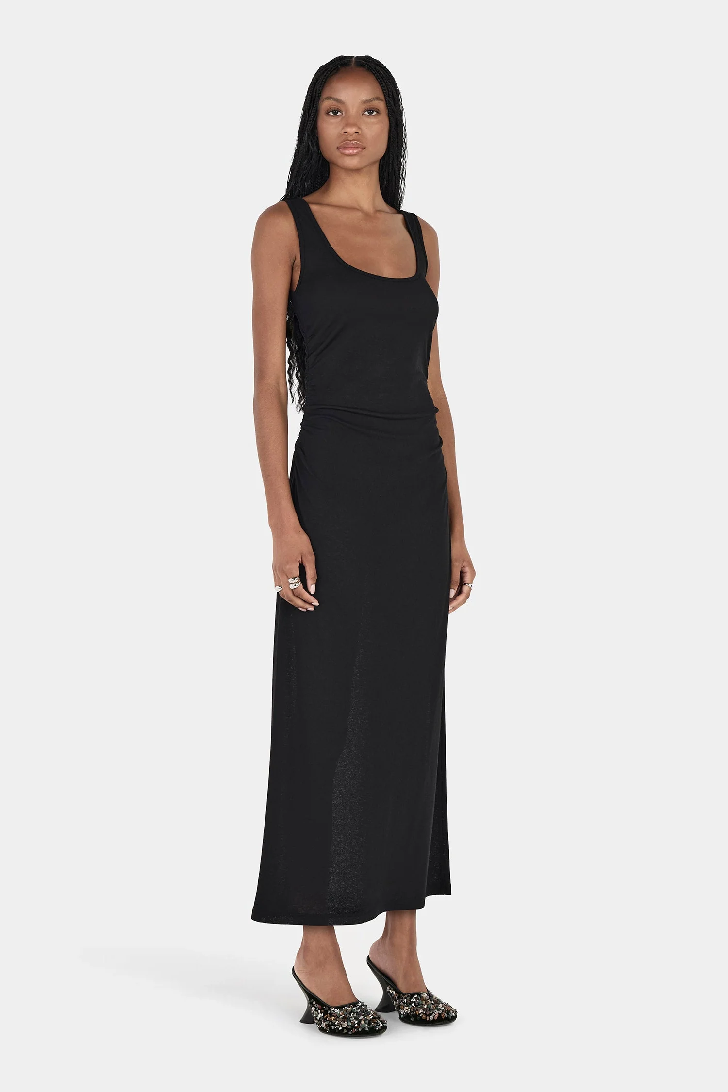Zali Midi Dress Black