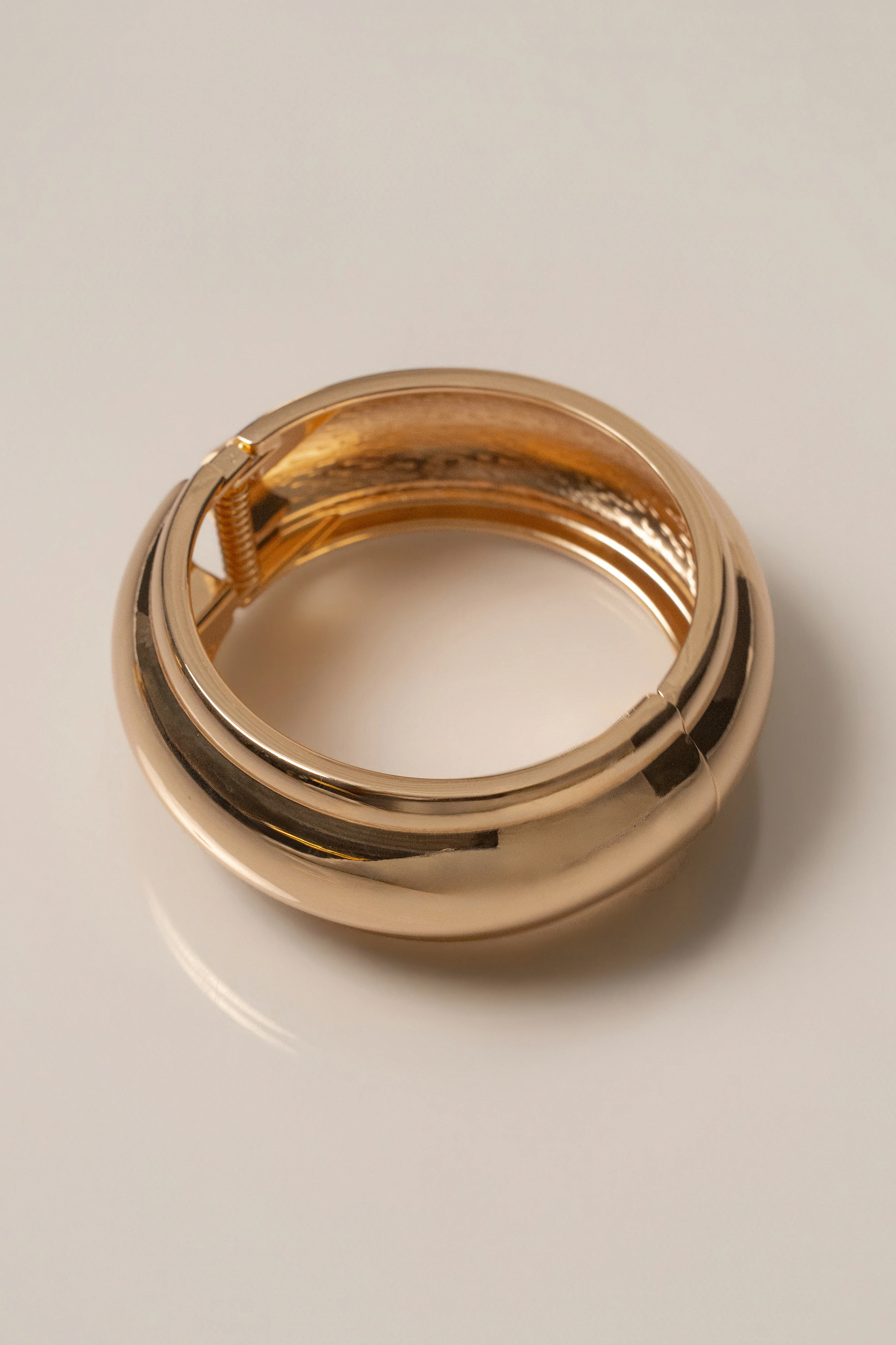 Gold Lucienne Hinge Bracelet