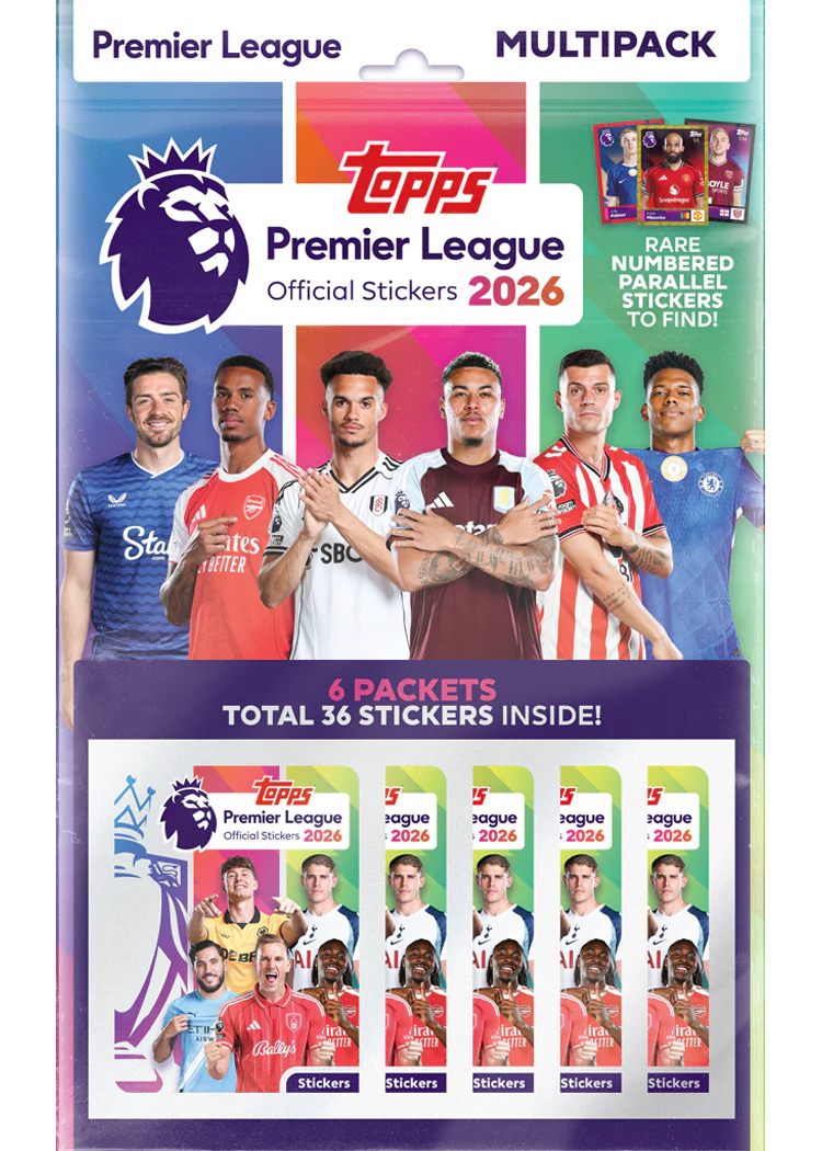 Premier League Stickers 2026 - Multipack