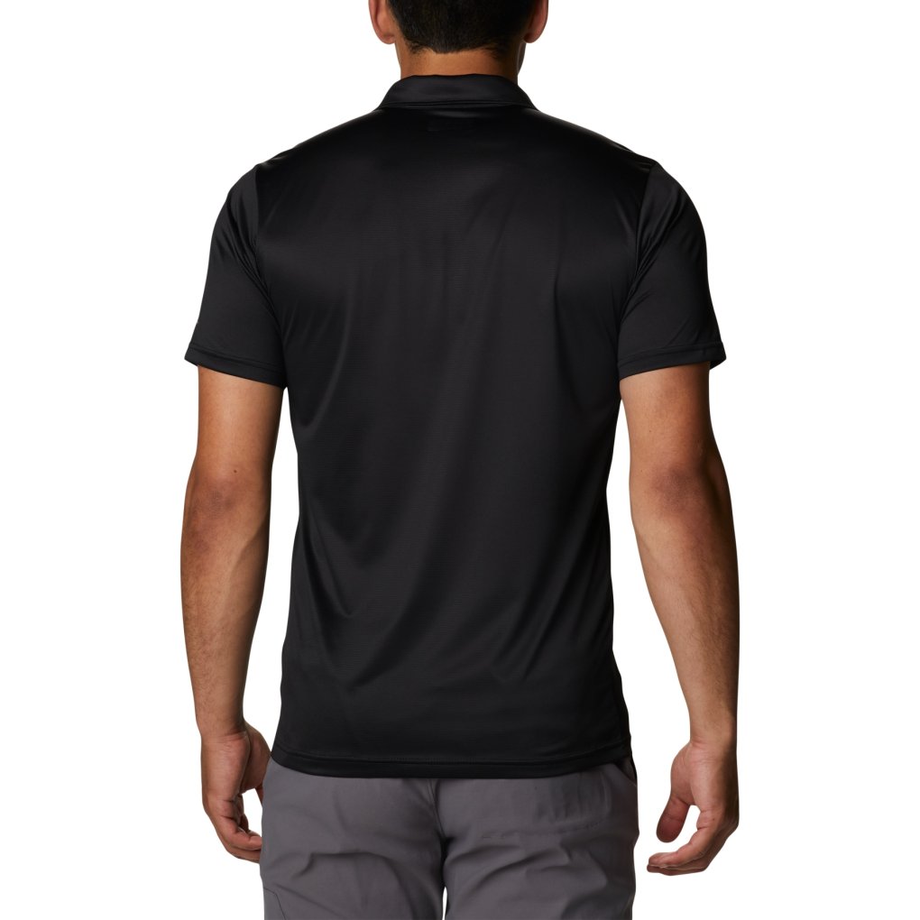 Columbia Hike Poloshirt Men - Black