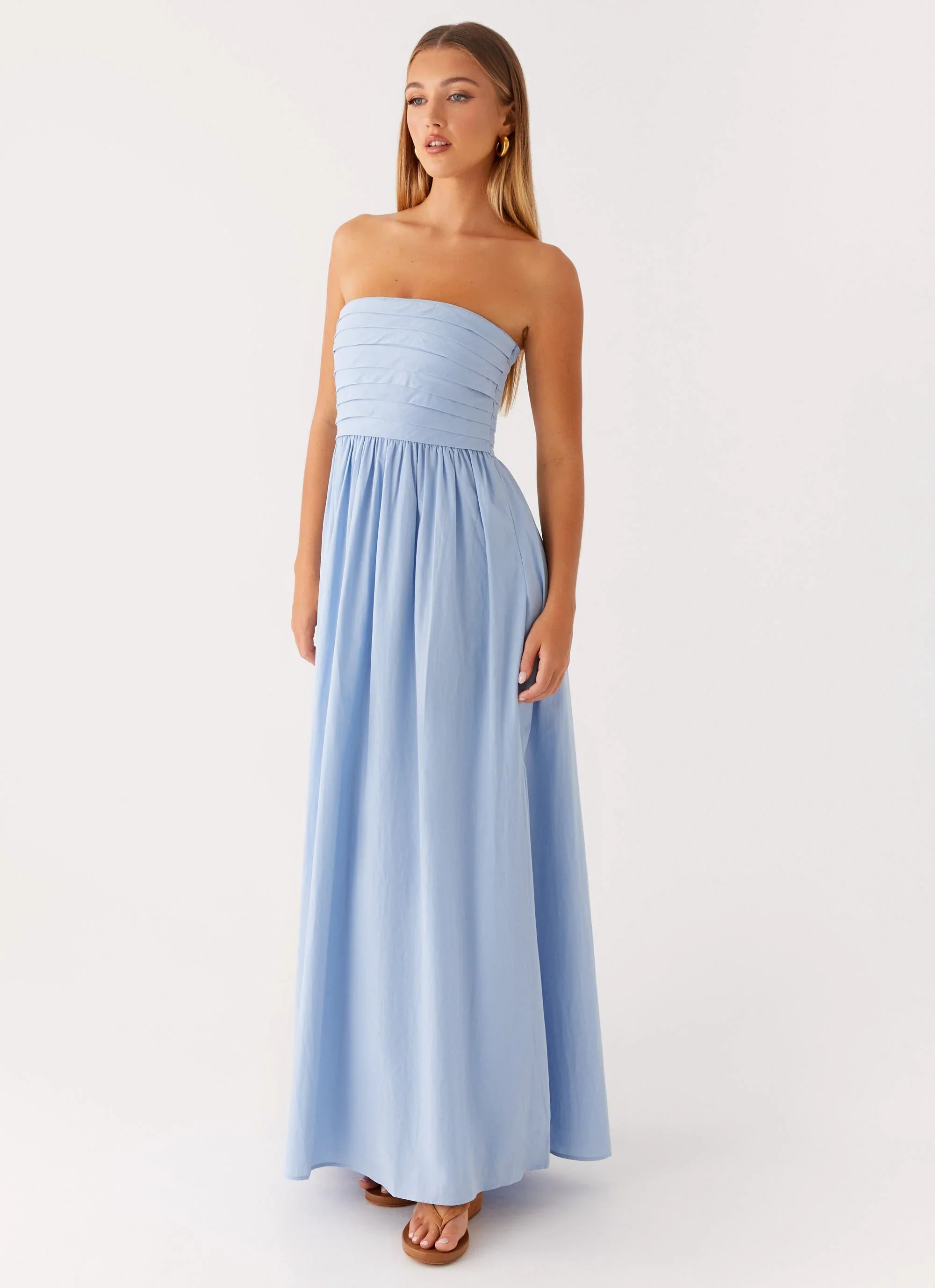 Tamia Maxi Dress - Blue