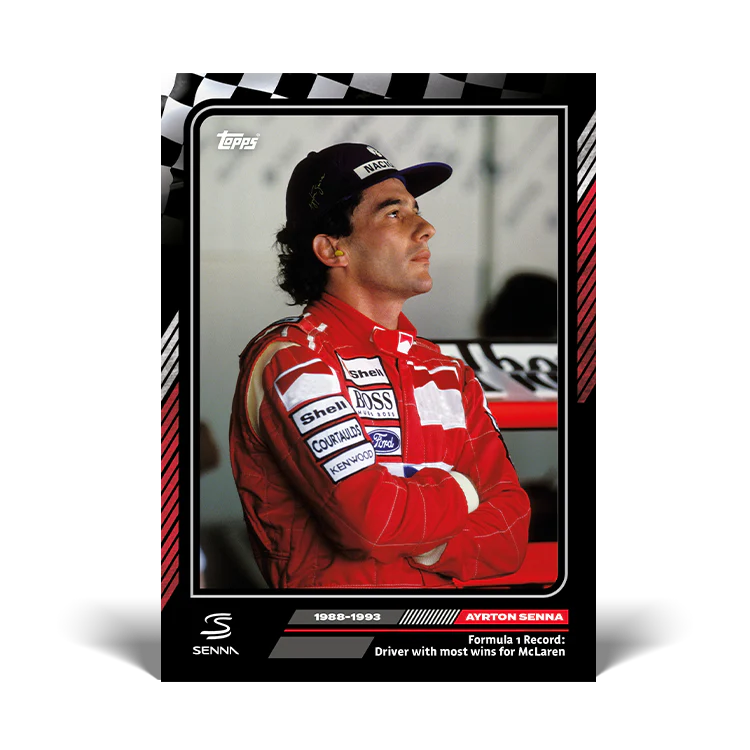 Topps UK - The Story of Senna - Card #48