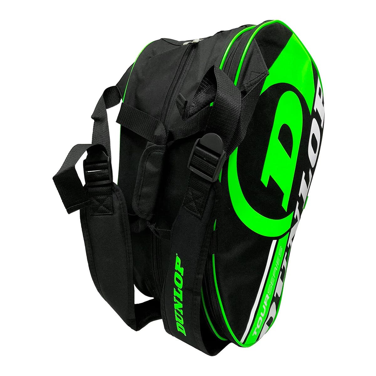 DUNLOP TOUR INTRO BLACK AND GREEN PADEL BAG