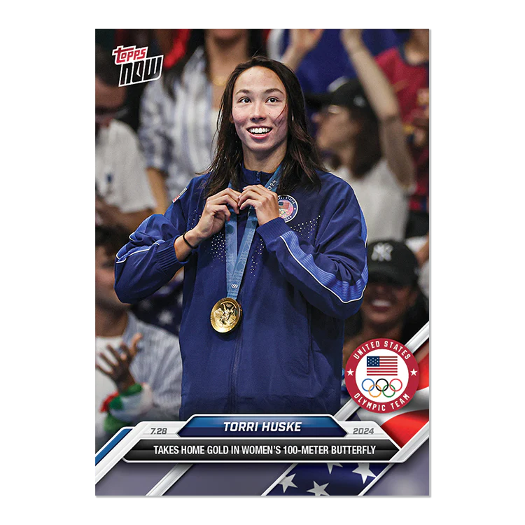 Torri Huske - 2024 Olympic Games TOPPS NOW® Card 3