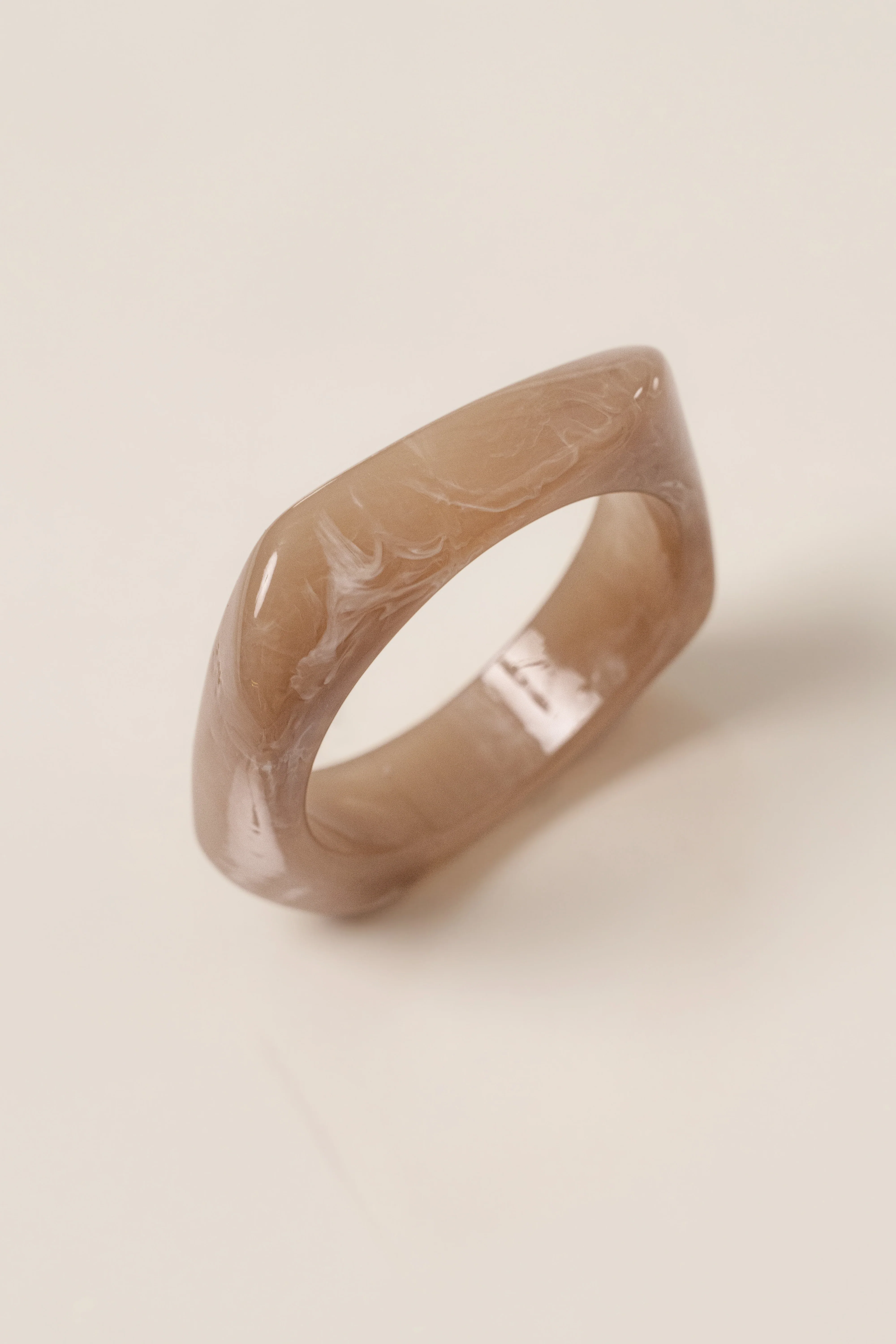 Khaki Beatrix Marbled Bracelet