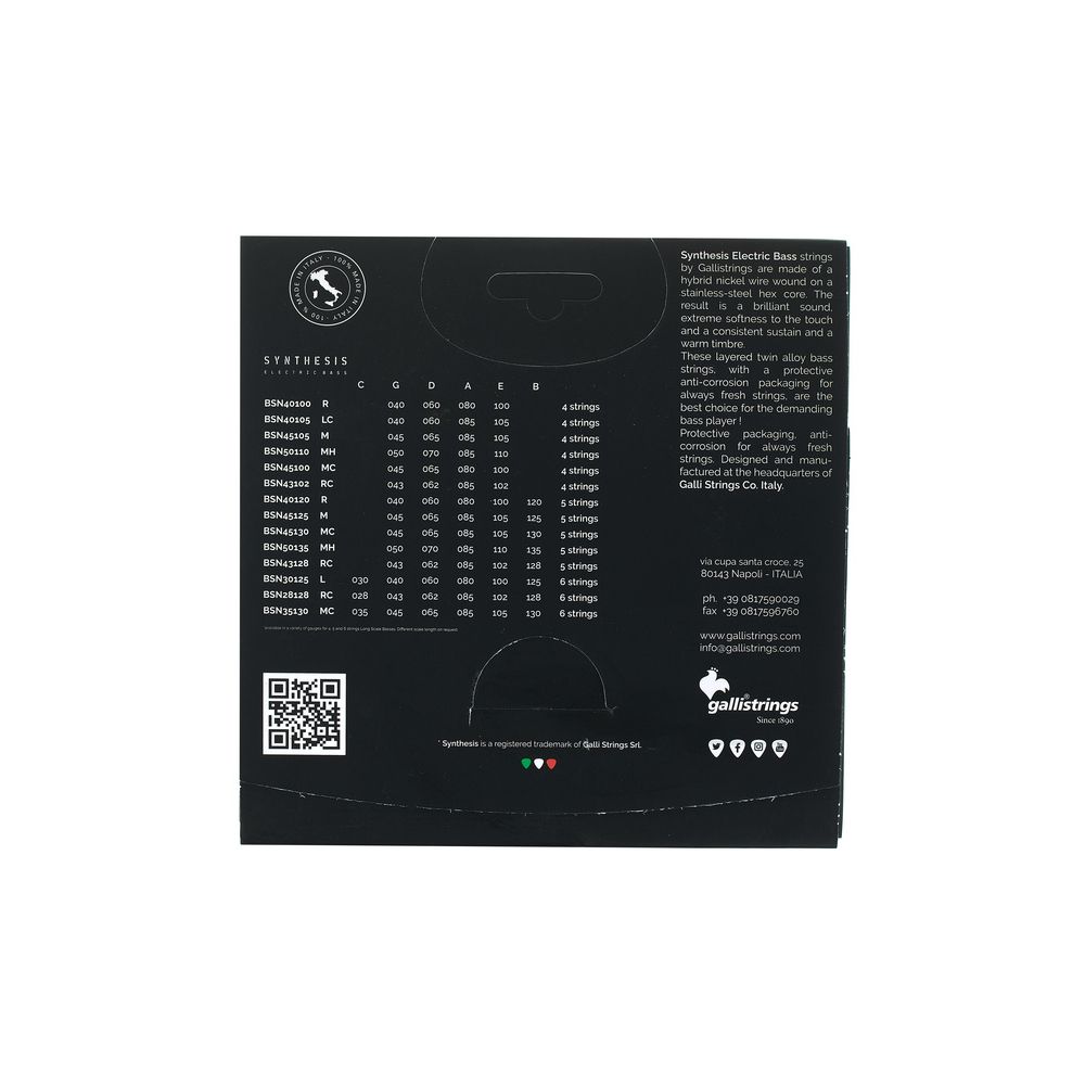 Galli Strings BSN28128 Synthesis Bass 6 Str. – Thomann Ireland