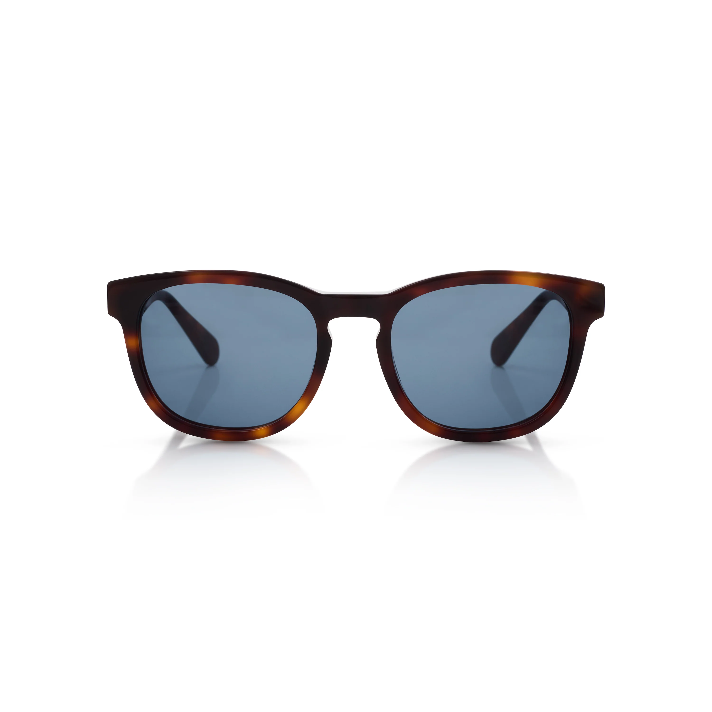 Round Real Madrid Acetate Sunglasses Tortoiseshell