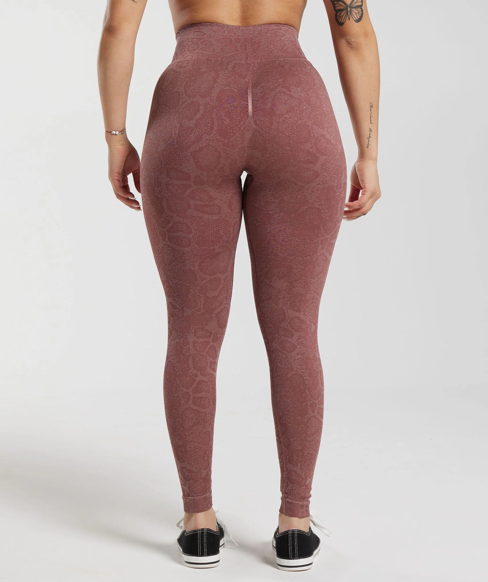 Adapt Animal Seamless Leggings Modern Blush Pink/Magenta Brown