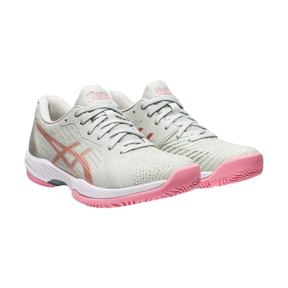 ASICS SOLUTION SWIFT FF PADEL GREY PINK WOMAN 1042A204-020
