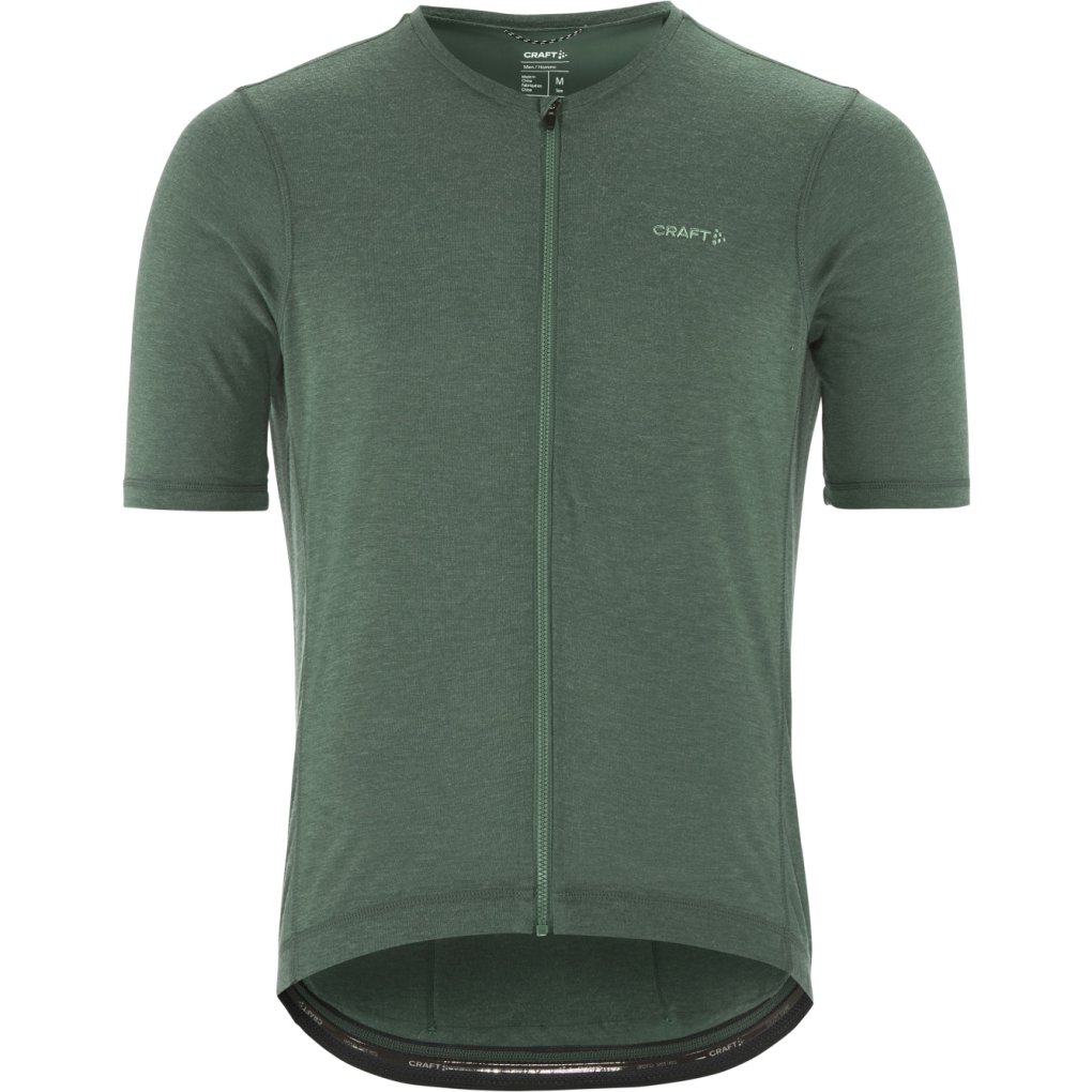 CRAFT Everyday Wool Short Sleeve Jersey Men - Atlantic Melange