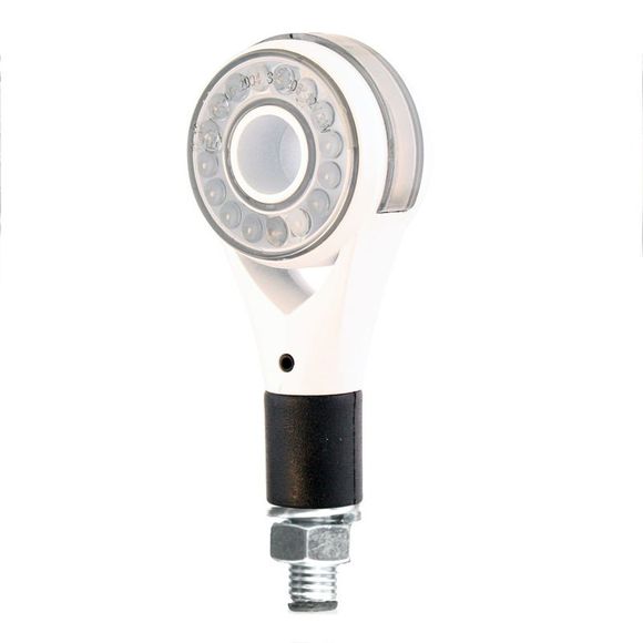 Clignotant Chaft SHERMAN LED TRANSPARENT (La paire) Universel - BlancRef : CH0292