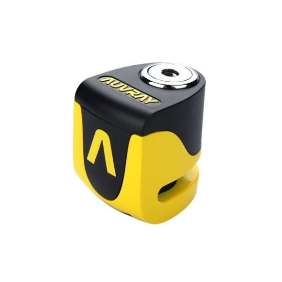 Anti-Theft Auvray Block Disc Alarm B-Lock-06 Mini Yellow UniversalRef: AUV0072 / MBLA06AUV