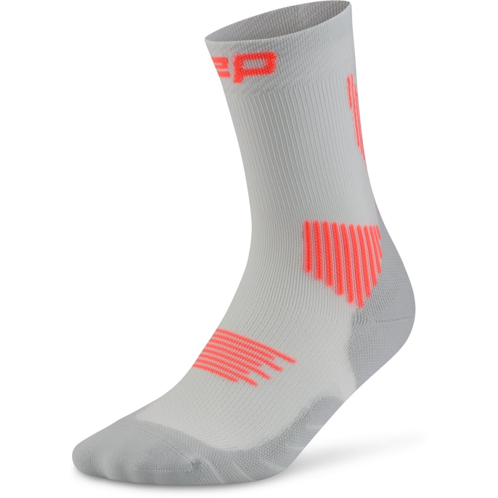 CEP Core Run Mid Cut Compression Socks Men - grey