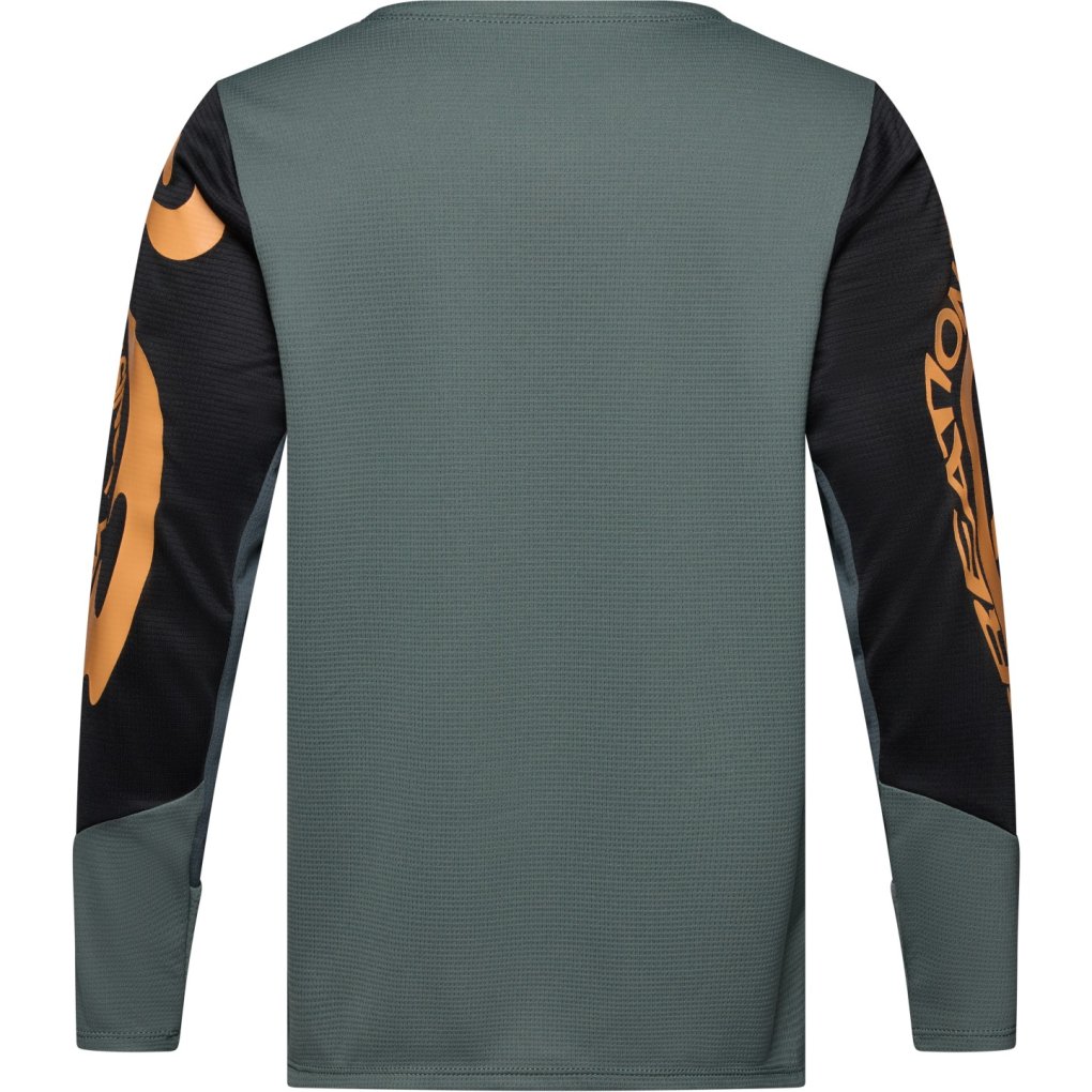 FOX Defend MTB Longsleeve Jersey Kids - Creation - sage