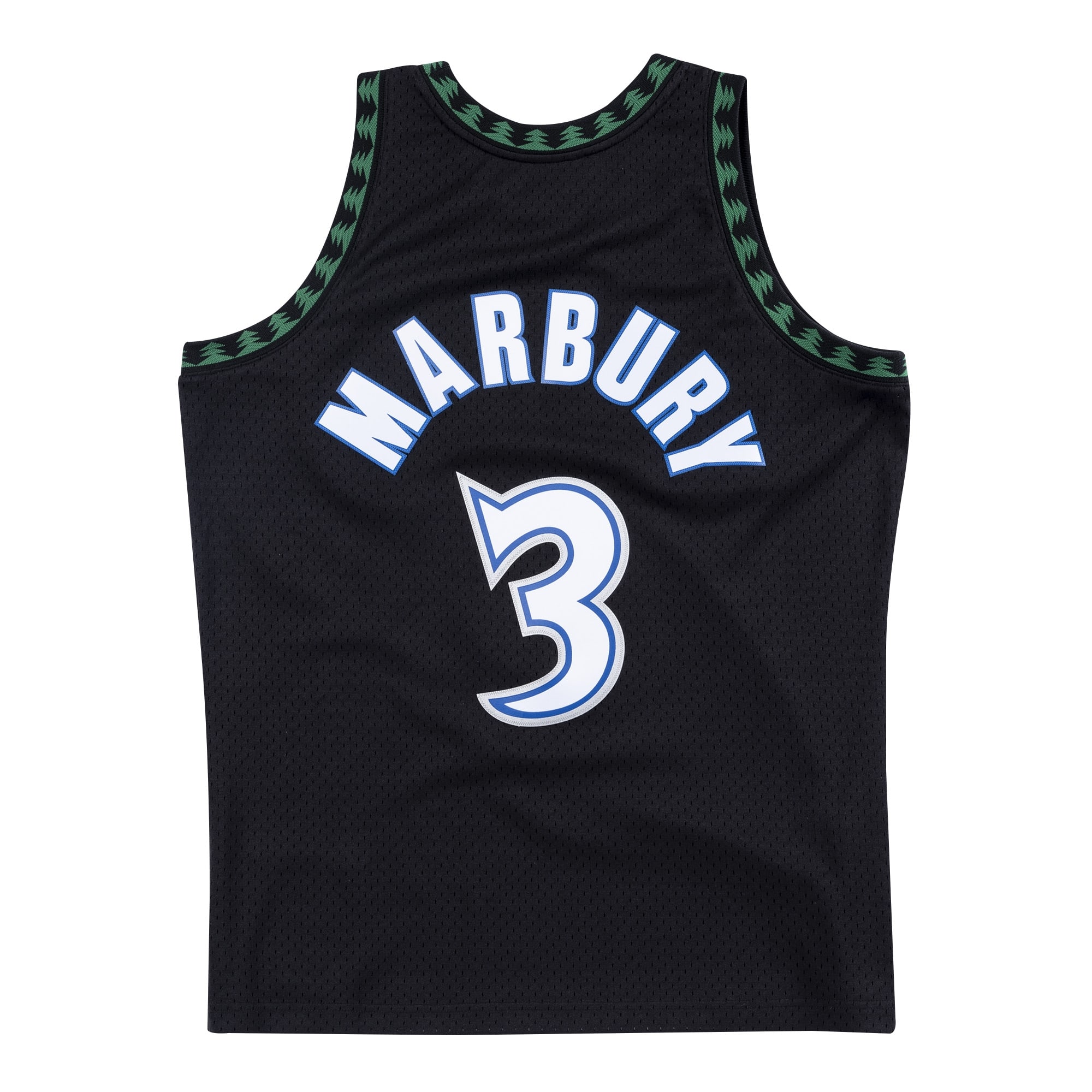 Stephon Marbury #3 Minnesota Timberwolves 1997-98 Swingman NBA Jersey Black