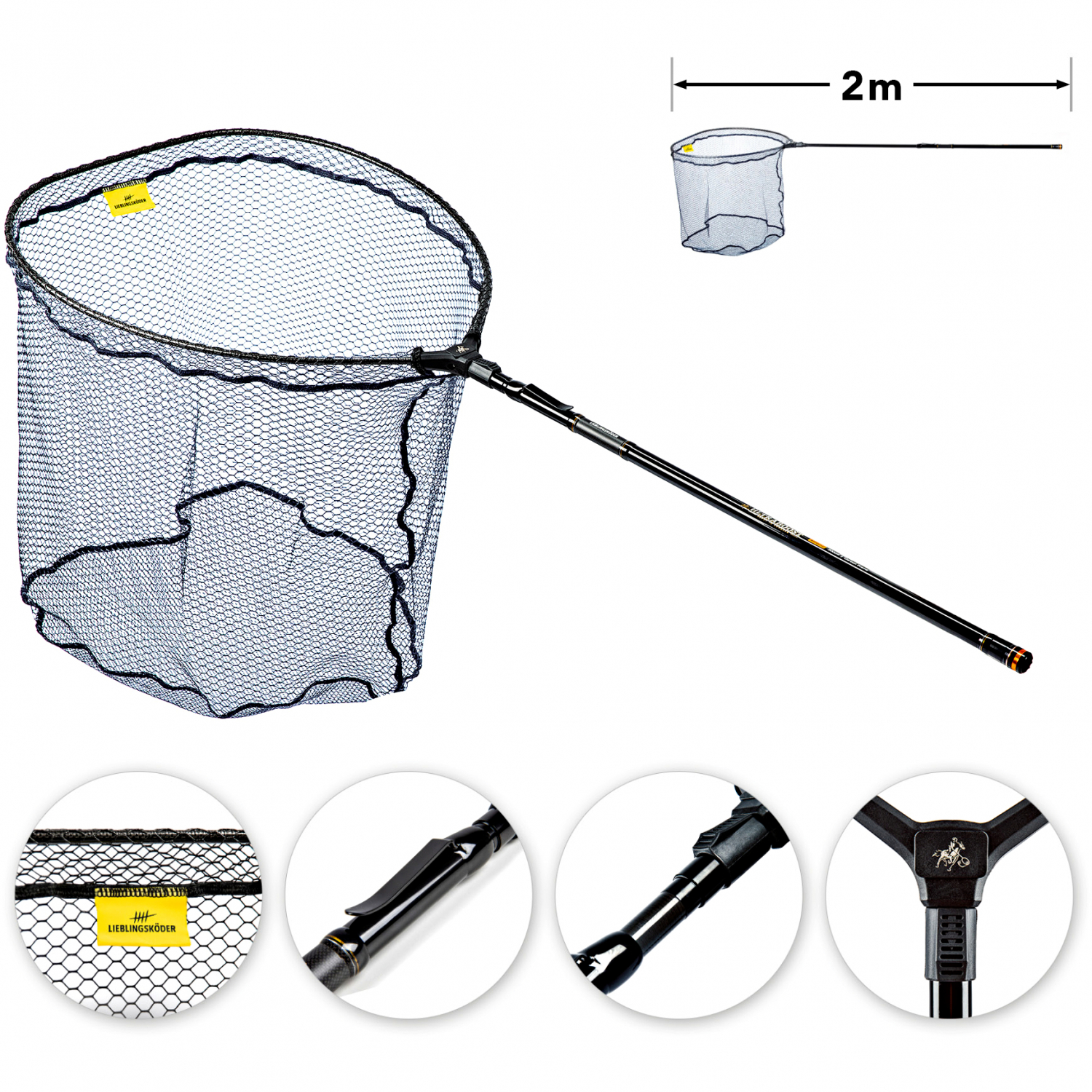 Lieblingsköder All-round landing net Ultraboost