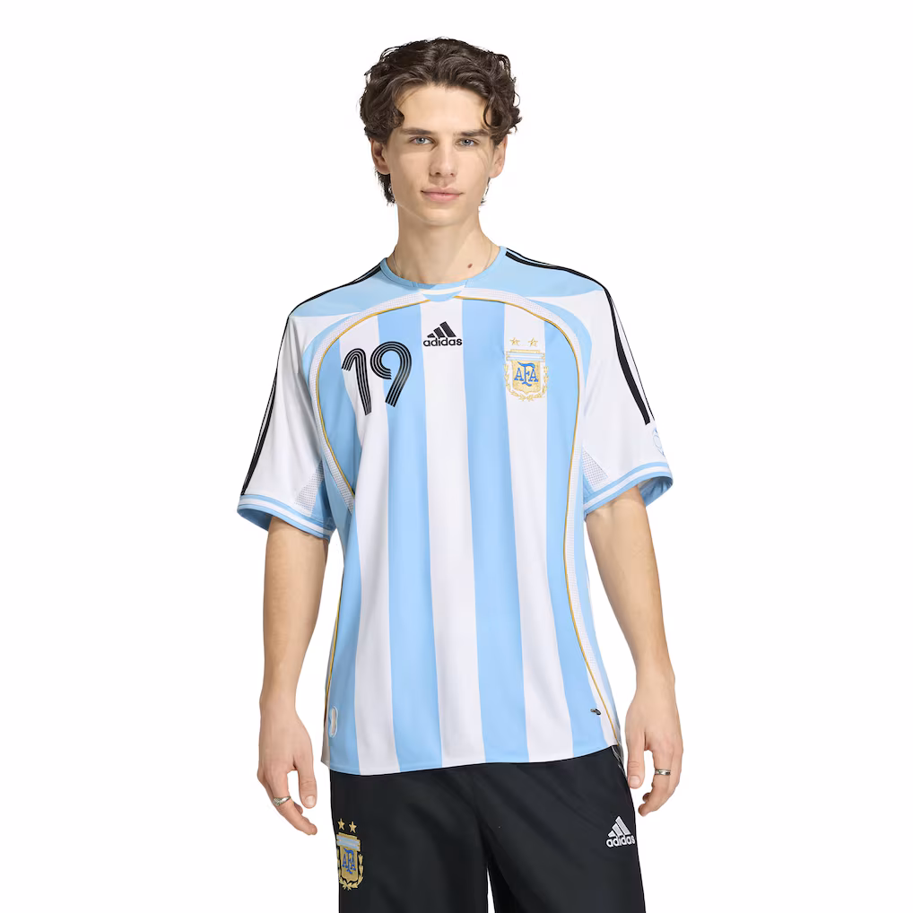 Lionel Messi Argentina National Team  2006 Bringback Home Jersey - White