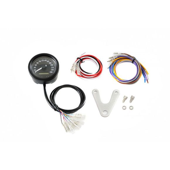 Daytona Velona 2 D60 Universal Black Digital Speedometer - BlackRef: 88643