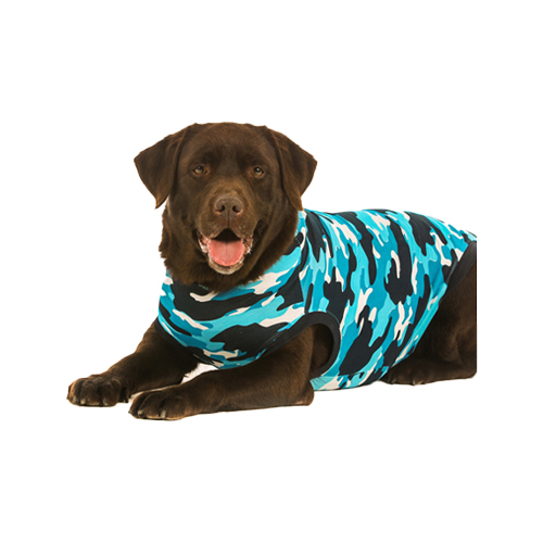 Suitical Recovery Suit for Dogs - S - Pink Camouflage