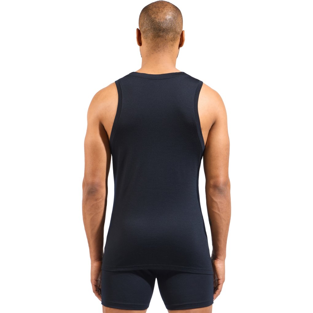 Odlo Natural Merino 160 Base Layer Singlet Men - black