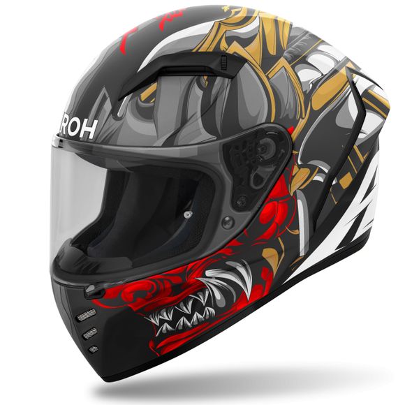 Casque intégral Airoh CONNOR - SAMURAI - NoirRef : AR1447
