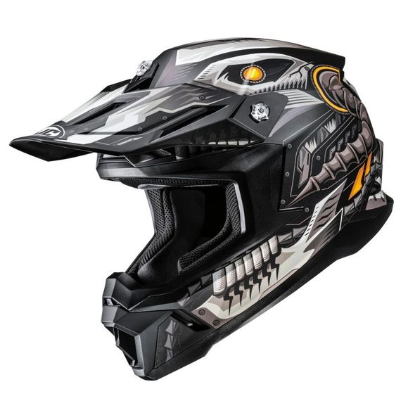 Casque cross HJC C50 - MECHA 2026 - Noir / GrisRef : HJ1367